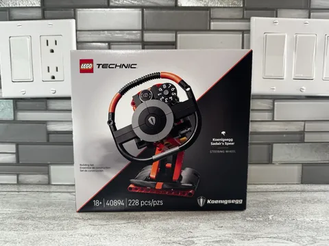 Lego Koenigsegg Sadair's Spear Steering Wheel 40894 Gift With Purchase Set