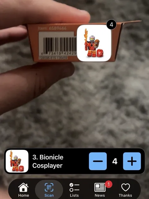 LEGO Minifigures Series 29 Bionicle Cosplayer Minifigure #3 of 12