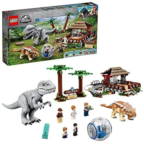 LEGO Jurassic World India Minas Rex vs. Ankylosaurus 75941