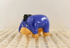 Lego Duplo Figure Eeyore (Winnie the Pooh) purple