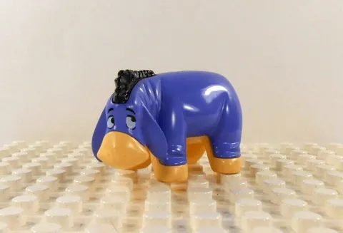 Lego Duplo Figure Eeyore (Winnie the Pooh) purple