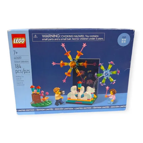 LEGO 40689 Firework Celebrations Limited Edition Building Set 184 Pcs New