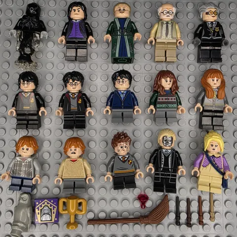 Lego Harry Potter Minifigures Lot and Accessories