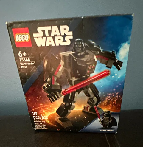 LEGO Star Wars 75368 Darth Vader Mech Set Mechs 139 pcs (6+)