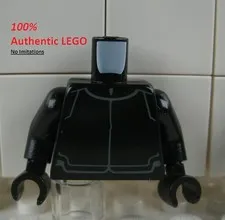 LEGO NEW Black First Order Crew Member Torso (1x) 6125683 Minifigure Part 76382