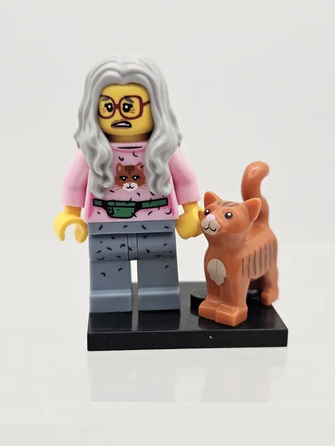 Lego CMF Minifigure Coltlm-6 The LEGO Movie MRS. SCRATCHEN-POST Complete 