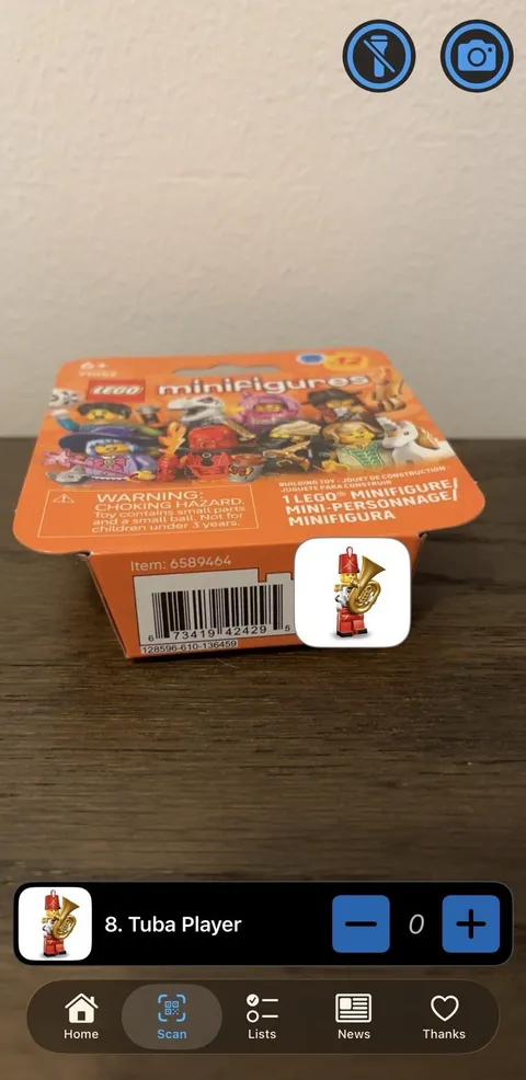 LEGO  Series 29 Collectible Minifigures - Tuba Player  NIB