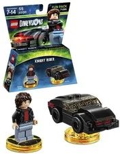 LEGO 71286 - Knight Rider (K.I.T.T.) - Dimensions Fun Pack - Factory Sealed Box