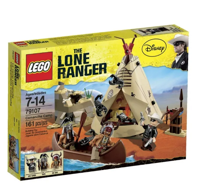 LEGO 79107 Lone Ranger Comanche Camp Tipi Tent Tonto Red Knee New Sealed Box