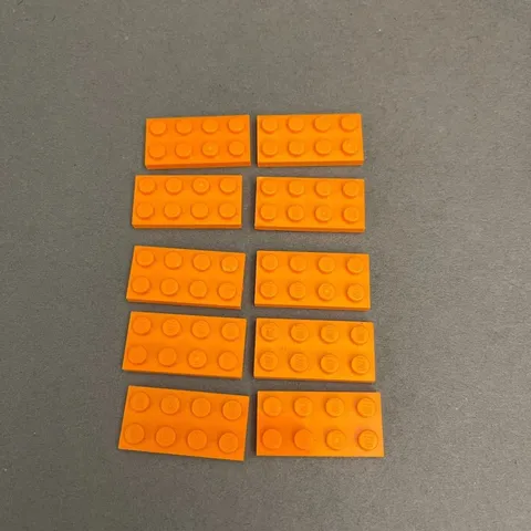 Lego 3020 Orange Replacement Parts Pieces Lot of 10