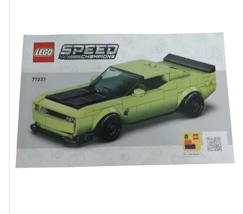 Lego Instruction Manual 77237 Speed Champions Dodge Challenger (Book Only)