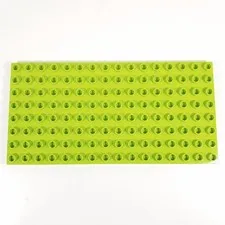 LEGO Duplo LIME GREEN BASEPLATE 8x16 Grass Princess Palace Castle House 61310