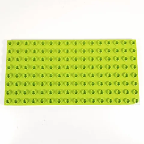 LEGO Duplo LIME GREEN BASEPLATE 8x16 Grass Princess Palace Castle House 61310