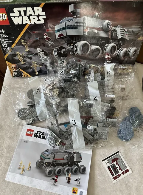 LEGO Star Wars: The Clone Wars Republic Juggernaut 75413 (Parts Only)