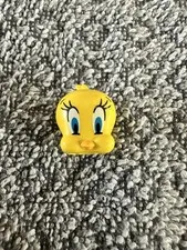 LEGO - Minifig, Head, Modified - Tweety Bird with Black Eyelashes and Blue Eyes