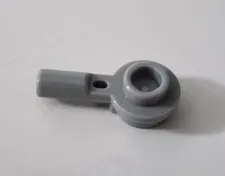 LEGO Light Bluish Gray Bar 1L with 1 x 1 Round Plate Hollow Studs Parts 32828