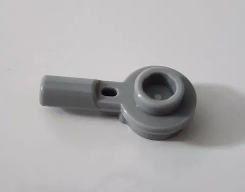LEGO Light Bluish Gray Bar 1L with 1 x 1 Round Plate Hollow Studs Parts 32828