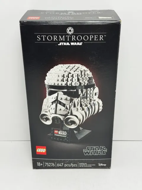 LEGO Star Wars: Stormtrooper Helmet (75276) New Factory Sealed Box Not Perfect