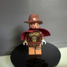LEGO MCGREE OVERWATCH MINIFIG NO DAMAGES COMES WITH PISTOL