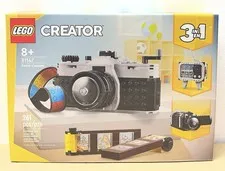 LEGO Creator 3 in 1 Retro Camera 261 Pieces Building Toy 31147