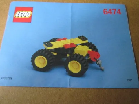Lego Instructions Instruction 6474