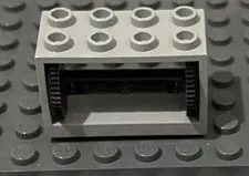 LEGO Light Bluish Gray 2x4x2 String Reel