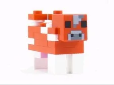 LEGO® Mooshroom Minecraft Cow Minifigure The Mushroom Island Animal 