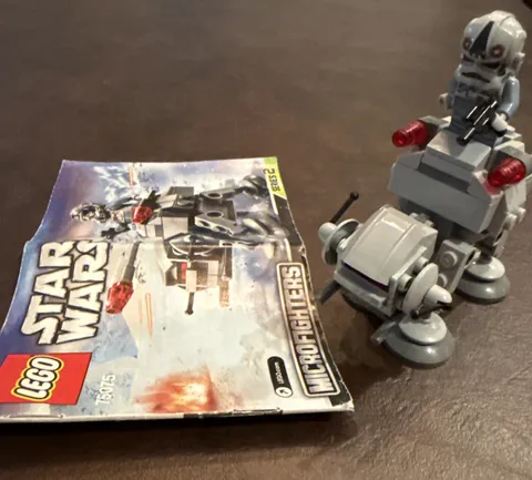 LEGO Star Wars: AT-AT Microfighter (75075) Complete with minifigure and manual