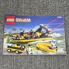 LEGO System 6451 Instruction Manual Booklet 1998 Illustrated Vintage