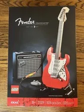 LEGO Ideas: Fender Stratocaster Guitar (21329) Complete NIB SEALED