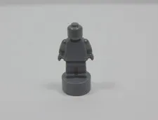 LEGO Dark Bluish Gray Trophy Statuette Statue Accessory Minifig Q7