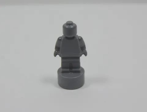 LEGO Dark Bluish Gray Trophy Statuette Statue Accessory Minifig Q7