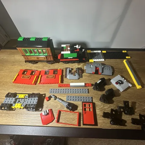 LEGO Toy Story: Train Chase (7597) INCOMPLETE For Parts As Shown In Pics