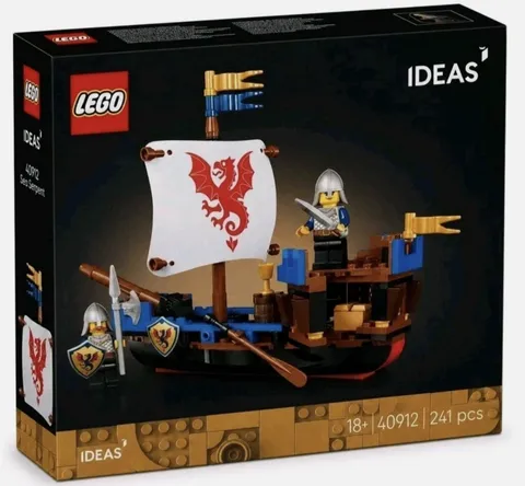 LEGO Ideas Sea Serpent 40912 Limited Edition Set 241pcs - NEW in Box