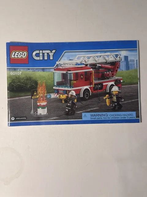 LEGO City: Fire Ladder Truck (60107) INSTRUCTIONS ONLY