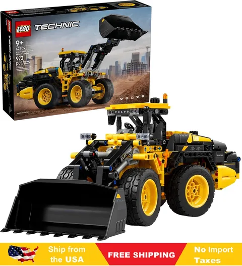 LEGO Technic Volvo L120 Electric Wheel Loader Construction Toy - Pretend Play
