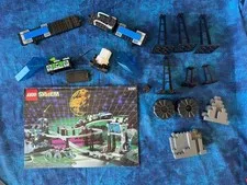 Lego 9V Monorail Train Chassis & Instructions Lot 6991 Tested Working