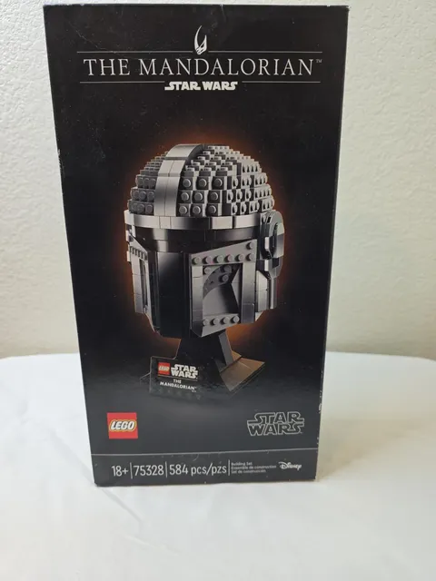 LEGO Star Wars The Mandalorian Helmet 75328 New Factory Sealed
