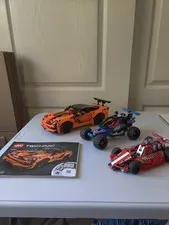 LEGO TECHNIC 3 CAR BUNDLE: Chevrolet Corvette ZR1 (42093) + 2 OTHERS | SEE DESC