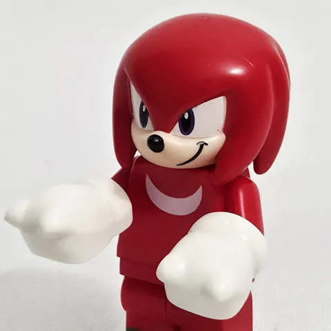 Lego Sonic the Hedgehog Knuckles w/Grin son016 Minifigure 76996 77118