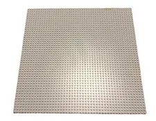 LEGO Bricks & More Grey Building Plate
