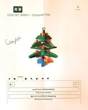 LEGO Creator Christmas Tree Set #30009