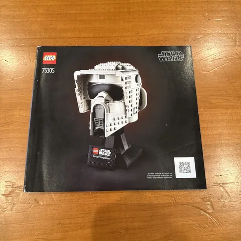 Lego 75305 Star Wars Scout Helmet- INSTRUCTION BOOK ONLY