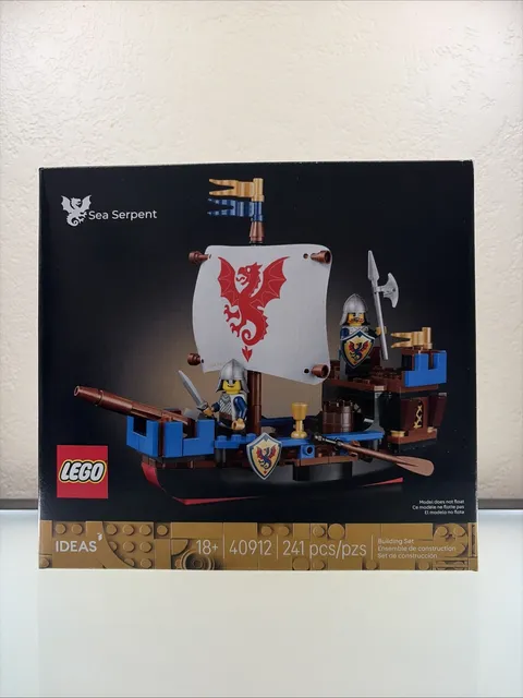 LEGO Ideas 40912 Sea Serpent GWP Castle Black Knights Remake 6057 NEW SEALED