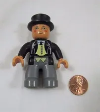 Lego Duplo THOMAS & FRIENDS TRAIN Sir Topham Hatt Figure Replacement Block Part