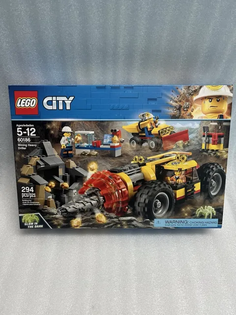 LEGO CITY: Mining Heavy Driller (60186) RETIRED
