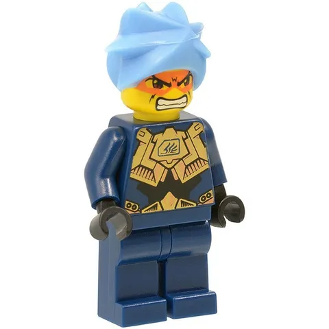 Lego Exo-Force Minifigure - Hikaru (exf016) Gold Armor 8103 3885