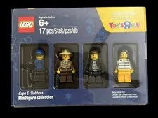 LEGO 5004574 Cops & Robbers Minifigure Collection Toys R Us Limited Ed Exclusive