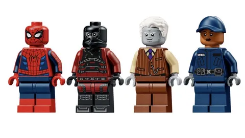 LEGO Lot All 4 Marvel Minifigures 2026 Spiderman Brand New Day 76349 BRAND NEW