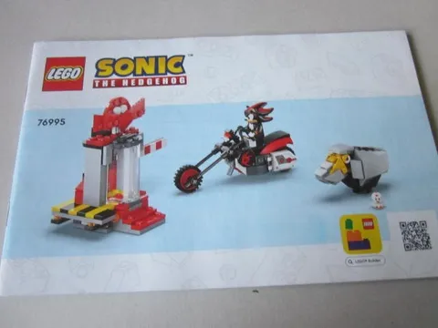 Lego Building Instructions Instruction 76995 Sonic the Hedgehog